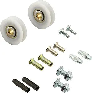 Prime-Line D 1798 Nylon Ball Bearing Sliding Door Roller Set, 2 Pack