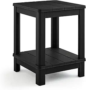 Keter Deluxe Adirondack Side Table - Black