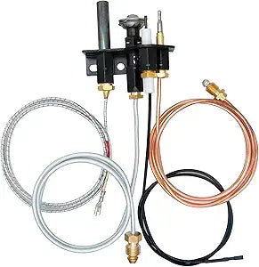 ALLPARTS BASIC Lennox IHP 69L1701 Natural Gas Replacement Pilot Assembly for Direct Vent Fireplaces
