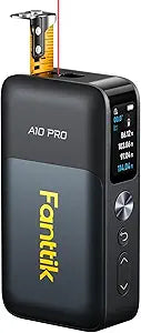 Fanttik A10 Pro 2-in-1 Digital Laser Tape Measure with HD IPS Color Display, 165Ft Rechargeable Laser Measurement Tool & 9.8Ft Measuring Tape, 6 Units Selectable, for Distance/Area/Volume