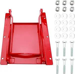 9x9 Inch Red Sliding Grain Gate for Grain-Kit Compatible with Sliding Gates-Pickup Truck Bed Slide-Hardware for Sliding Gates, Coming with 6 Screws, 6 Nuts, 12 Washers