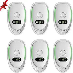 Plug In Air Purifier for Home, Portable Negative Ion Technology Air Lonizers, Quiet Operation for Bedroom, Office, Kitchen, Toilet (6)
