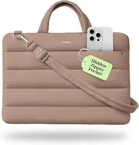 Vandel 15-16 inch Laptop Carrying Case Sleeve w. Strap, Shoulder Bag Handle