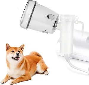 Dog Nebulizer Cup and Inhaler Mask, White,Pet Oxygen Mask, Suitable for Medium-Sized Dogs (M)