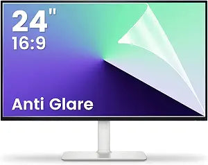 F FORITO 2-Pack 24 inch 16:9 Matte Anti Glare Computer Screen Cover, Anti Glare Eye Protection Film Compatible with All 24" Widescreen Monitors with 16:9 Aspect Ratio (20.9"W x 11.8"H) Not for 16:10