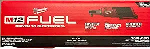 Milwaukee M12 Fuel 3/8" High Speed Cordless Ratchet - No Battery, No Charger, Bare Tool Only