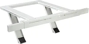 Ivation Air Conditioner Support Bracket, No Tools or Drilling Required - Easy to Install Window AC Mount - Heavy Duty Steel, Holds Up to 200lbs - Fits Single Or Double Hung Windows 19.25H by 17.25L