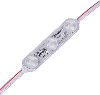 20Ft LED Module 1.2W 12V DC No Polarity Input 6500K Day White Waterproof Decorative Light for Lightbox Letter Advertising Signs with Tape Adhesive Backside (40pcs Pack)