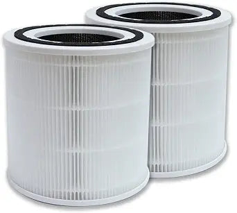 PUREBURG Replacement Filter Compatible with TT-AP005 HEPA Air Purifier,2-Pack H13 HEPA Activated carbon 2-IN-1 4-Stage Filtration Air Clean VoCs