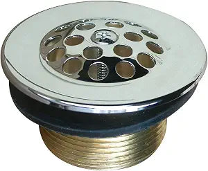Kingston DTL201 Tub Drain Strainer and Grid, Polished Chrome