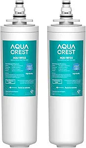 AQUA CREST 9601 Water Filter, Replacement for Moen 9601 ChoiceFlo 9600, 9602, 9500, 9501, 9502, Compatible with Moen Sip Filtered Kitchen Faucets, 750 Gallons or 6 Months, 2 Pack