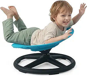 Spinning Chair for Autistic kids, Sensory Chair for Kids Autism, Swivel Chair for Children with ADHD, Sit and Spin Calming Gift to Improve Focus, Body Balance, Sensory Toy for Toddler 3 to 10
