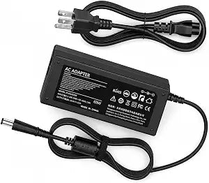 65W Laptop Charger Compatible with HP Pavilion G4 G6 G7 G60 G61 G62 G71 G72; Pavilion DV7 DV6 DV5 DV4 DV3 DV3t DV4t DV6t DV7t Dv3500 AC Adapter; DM1 DM1z DM4 DM4t Power Supply Cord (18.5V, 3.5A)