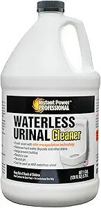 Instant Power Professional Waterless Urinal Cleaner - Urine Remover for Stains and Odors, Urine Deordorizer, Bathroom Cleaning Supplies - 1 Gallon