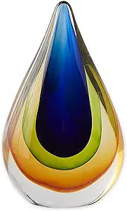 Zingz & Thingz Dazey Den Collection Glass Teardrop Dcor, Teardrop, 4x2x6.5