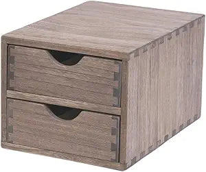 DDYURI Drawer Organizer Coffee Pod Holder - Kitchen Cutlery Storage Accessories/ K-Cup Drawers with Detachable Wooden Partition - Coffee Capsules Organization Counter - Wood desktop Small Cabinets