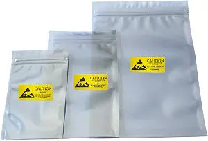 AntiStatic Bags 30pcs Mixed Sizes ESD Resealable Shielding Bag