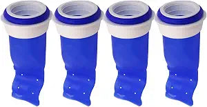 Adjustable Silicone Floor Drain Backflow Preventer, Anti-Odor Sewer Core, One-Way Valve Universal Fit for 40-50mm Drain Pipe, for Bathroom, Kitchen, Shower, ToiletBlue-4