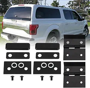 Nut Plates Hinge Repair Kit for Shell All Glass Rear Doors Compatible with Snugtop Camper Replacement 710001 711513