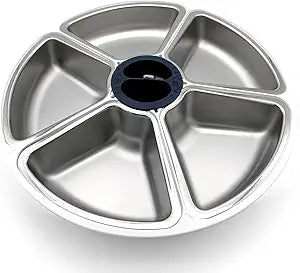 Cat Mate Stainless Steel Bowl Inserts - Replacement Bowls for 5-Meal C500 Automatic Pet Feeder (Pack of 5)