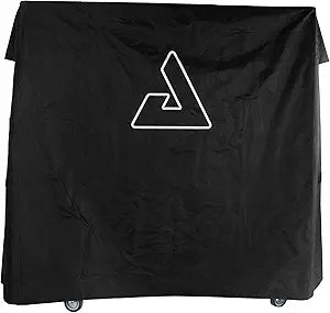 JOOLA Waterproof Ping Pong Table Cover  Heavy-Duty, Outdoor Protection - Table Tennis Cover for Garage, Basement, Indoors or Outside - Fits Large & Small Folding Ping Pong Tables in Upright Position