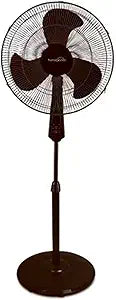 HomePointe FS40-19MB Oscillating Stand Fan, Black, 16-In. - Quantity 1