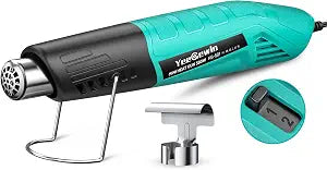380W Mini Heat Gun, 2-Temp 480F & 850F for DIY & Crafts