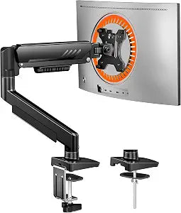 ErGear Single Monitor Arm, Fully Adjustable Monitor Mount for 1334 Inch Screens, Fast Install Computer Monitor Stand with Tool-Free VESA Mount, Cable Management, Holds 19.8 lbs