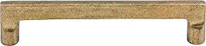 Top Knobs M1366 Aspen Collection 6" Aspen Flat Sided Pull, Light Bronze