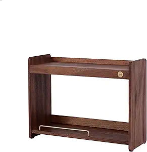 Coffee Mug Holder Wooden Cup Rack Mug Display Shelf Coffee Cup Holder for Countertop with 2 Tier Wood Coffee Mugs Holder for Kitchen Coffee Cup Storage