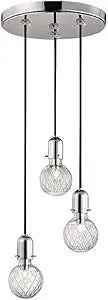 Hudson Valley Lighting 1103-PN Marlow - 3 Light Pendant 6.5 inches Tall and 10 inches Wide - Polished Nickel
