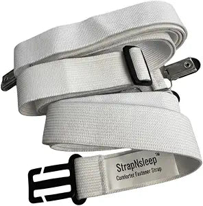 Comforter Holder Straps ��� Adjustable Bed Straps with Clips to Help Keep Comforter in Place While Sleeping ��� Full, Queen & King