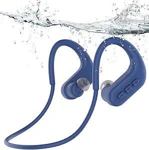 SANOTO Swimming Headphones, in Ear Bone Conduction Earbuds Bluetooth 5.4, IPX8 Waterproof Earbuds Sport, 8G MP3 Player Swimming Earphones, Underwater Headphones for Swim Run Surf Cycle