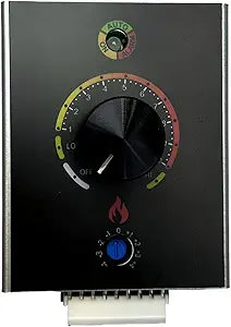 Pellet Stove Replacement Dial Control Γ Compatible with PelPro PP60, PP70, PP130, PP150 Models Γ Plug-and-Play Rotary Control Switch for Boiler Control Systems