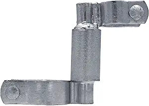 Chain Link Gate Spring Closer for 1-5/8" OD Gate Frame and 2-3/8" OD Gate Post - Self Closing Gate Spring Closer - Gate Closer Includes Bolts