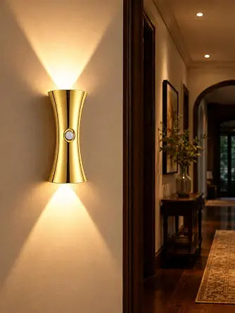 Motion Sensor Night Light Magnet: Movable Hourglass-Shaped for Hallway