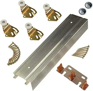 LE JOHNSON 2200F601 60", Bypass Fascia Door Hardware Set