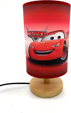 Decorative Table Lamp Bedside Night Light Wood Base Geat Decor or Gifts