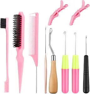 SWEET VIEW Crochet Needles for Hair