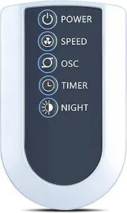 PZL Replacement Remote Control for Lasko Oscillating Tower Fan 2033666C 2033666D T42050 T36205 T42552 T48312 T48322 T48332 T48312 T48314 T42951 T42952 T42954 T42964