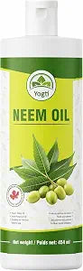 Yogti Pure Neem Oil for Plants - 16oz, Concentrated, Cold Pressed, Unrefined, Multipurpose Oil - 1 Count