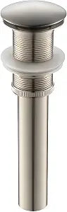 Pop up Drain for Bathroom Sink,Vessel Sink Drain Without Overflow
