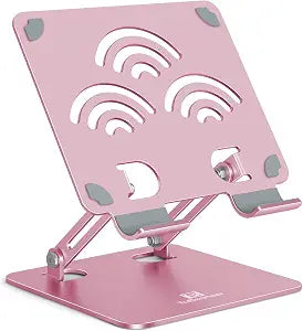 Tablet Stand for Desk, Fits All 4"-12" iPad, Pink, Pro Size