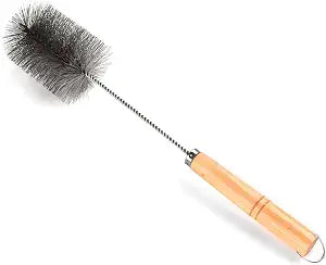 18 in Tent Wood Burning Stove Pipe Cleaning Brush Stainless Steel Bristles