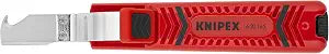 KNIPEX 1620165SB Cable Stripper, 8 to 28mm, 9 In