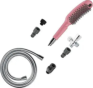 hansgrohe DogShower 150 3-Jet Handshower Bundle with Hose in Pink, 1.75 GPM, 04974560