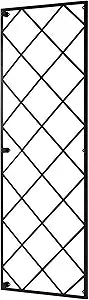 Giant Wall Trellis, 8 Foot Tall (96 high by 32 Wide), for Outdoor Climbing Plants, Sturdy Rectangular Shaped Metal Frame with Lattice Design