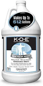 Odorcide K.O.E. Fresh Scent Odor Eliminator Concentrate  For Strong Odor on Cages, Floor, & More  Non-Enzymatic For Home & Dog Kennel  Home & Pet Supplies (1 Gal)
