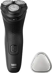 Philips Norelco 1100 Electric Shaver, Deep Black