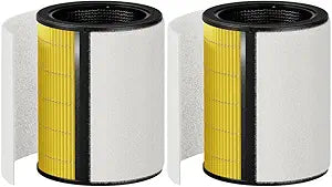 2 Packs H7122 Replacement Filters Compatible with GoveeLife Smart Air Purifier for Home Large Room Up to 1524 sq.ft., H13 True HEPA Air Purifier Filter for Smoke, Wildfire, Pet Hair, Model # H7122
